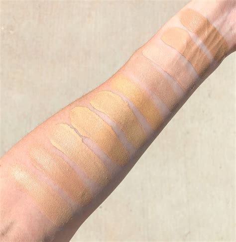 time  estee lauder double wear foundation swatches   single shade