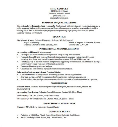 business analyst resume sample  hq template documents