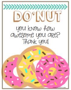 donut teacher appreciation sign donut