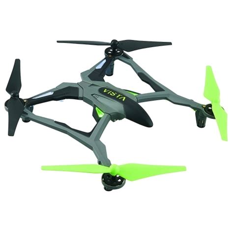 dromida vista unmanned aerial vehicle uav quadcopter ready  fly rtf drone  radio