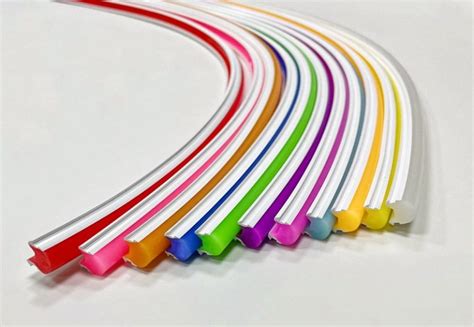 separated silicone neon flex diffuser mm mm mm  custom diy neon led sign signage neon