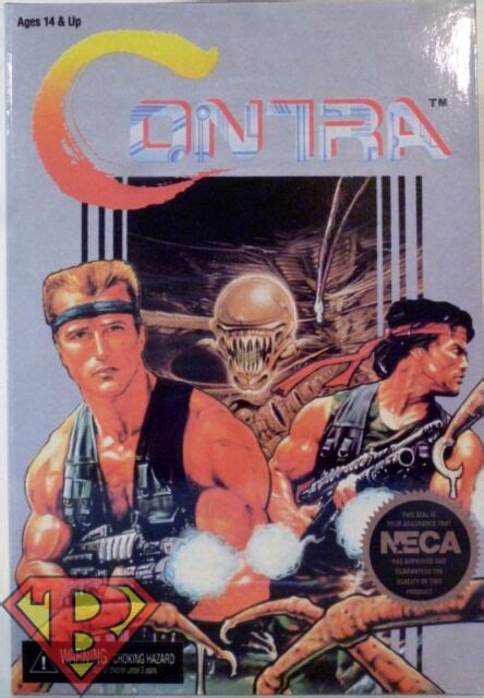 contra bill  lance  pack   action figures  neca