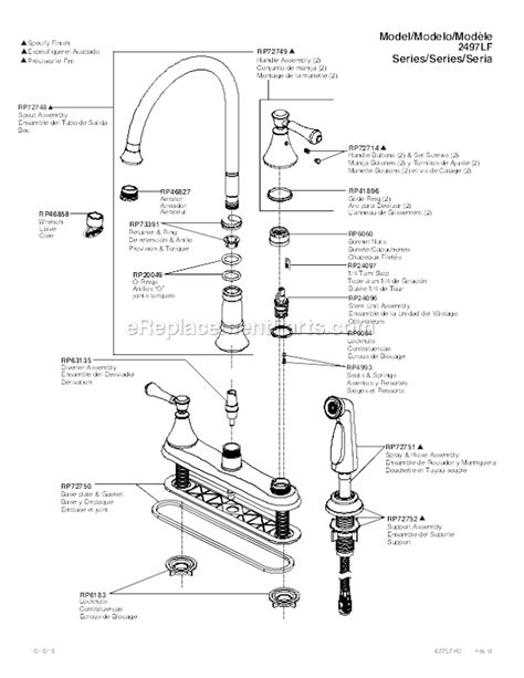 delta single handle kitchen faucet parts list dandk organizer