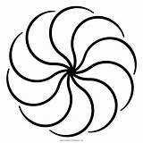 Espiral Espirales Dibujo Ultracoloringpages sketch template