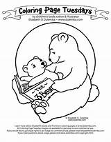 Coloring Bear Pages Bears Little Storytime Reading Maurice Sendak Activity Library Clipart Popular sketch template