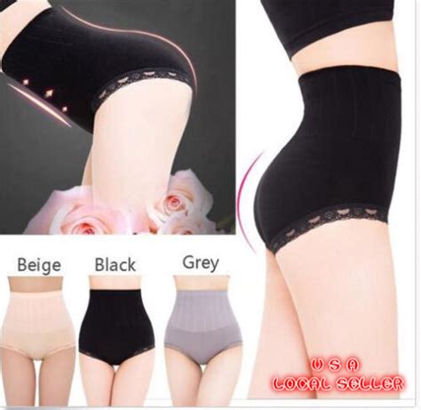 japan munafie high waist underwear body shaper tummy control slimming