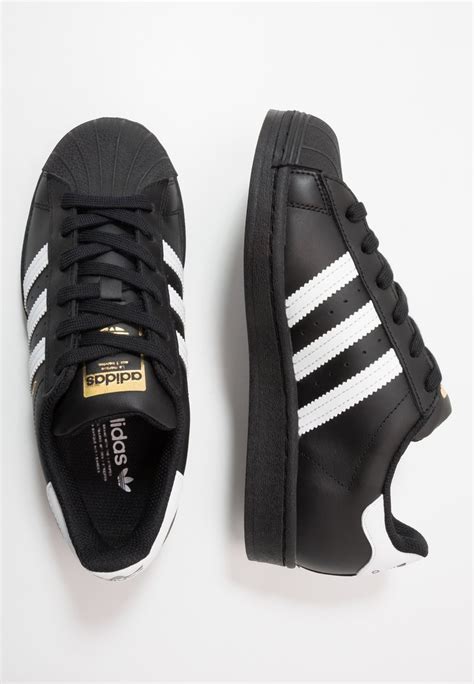 adidas originals superstar unisex trainers core blackfootwear wihteblack zalandocouk