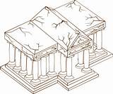 Pillar Greek Getdrawings Drawing sketch template