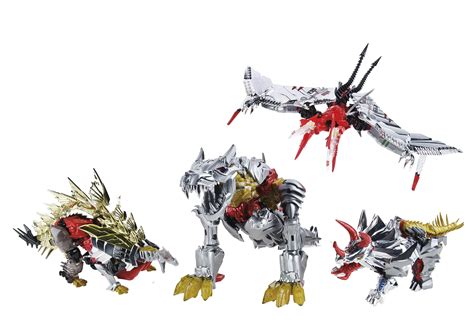 hasbro unveils sdcc special edition transformers dinobots toys ign