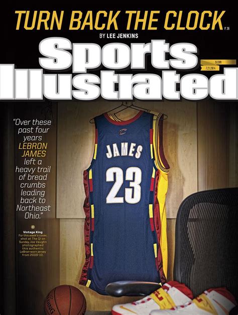 Lebron James Sports Illustrated Covers From Then To Now