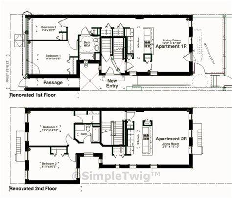 apartment rental layout case study  architects blog