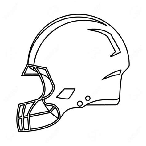 football helmet outline    clipartmag