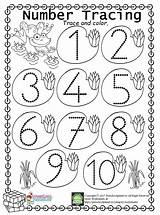 Tracing Worksheet Numbers Preschoolplanet Readiness Themed sketch template