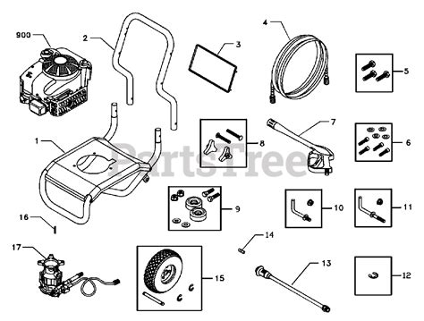 craftsman   craftsman  psi pressure washer main unit parts lookup  diagrams