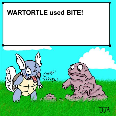 Wartortle Used Bite Video Game Logic Know Your Meme