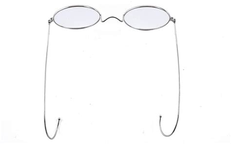 agstum retro round optical rare wire rim eyeglass frame 47mm without