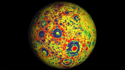 gravity map   moon boing boing