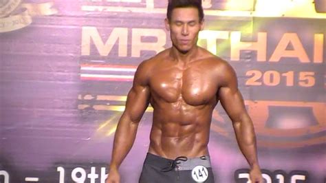Mr Thailand 2015 Men S Model Physique 175 Cm[2] Youtube