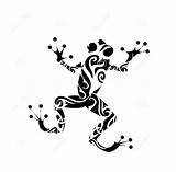 Frog Tribal Outlines Frogs Tattoobite Clipartmag sketch template
