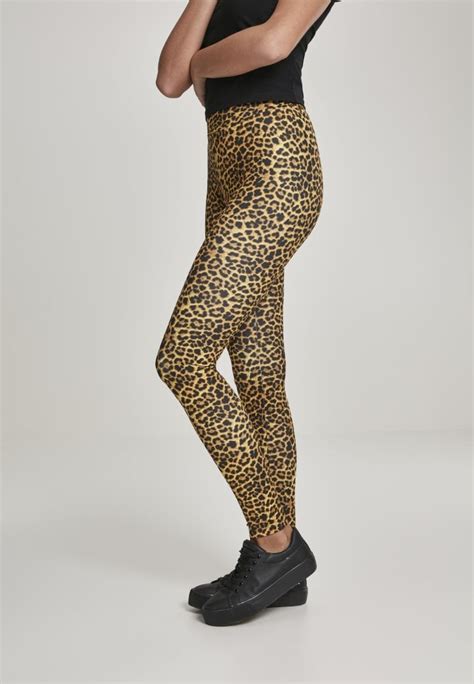 Leggings In Leopard Skin Pattern Leggings Womens