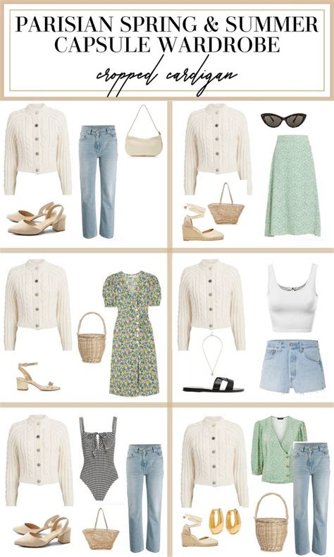 how to create a french capsule wardrobe for spring and summer chic