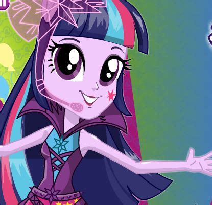 twilight sparkle rainbooms style   pony games