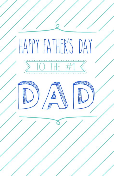 fathers day card template