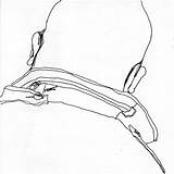 Bald Man Drawing Getdrawings sketch template