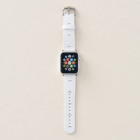 blank template  portrait apple  band smartwatch watchband