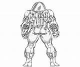 Juggernaut Coloring Pages Marvel Template sketch template