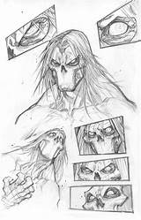 Darksiders Madureira Joe Death Face Character Sketches Concept Comic Book Comics Ii Sketch Pencil Drawing Arts Pencils Wolverine Evolution Manga sketch template