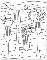 Nutrition Coloring Drawing Pages Printable Month Poster Getcolorings Getdrawings Paintingvalley sketch template