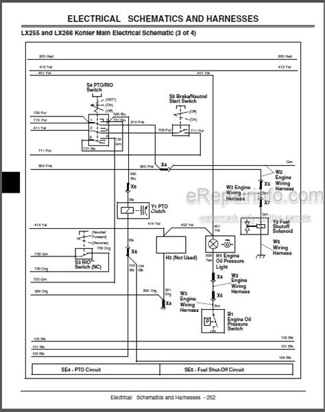john deere lx wiring diagram pin  john deere replacement mower images   finder