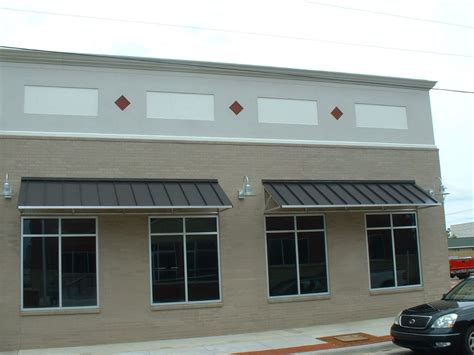 commercial building  awnings google search diy awning metal awnings  windows metal