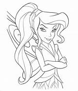 Tinkerbell Friends Coloring Pages Color Getcolorings sketch template