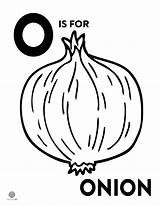 Onion Printable Coloring Onions Pages Click sketch template