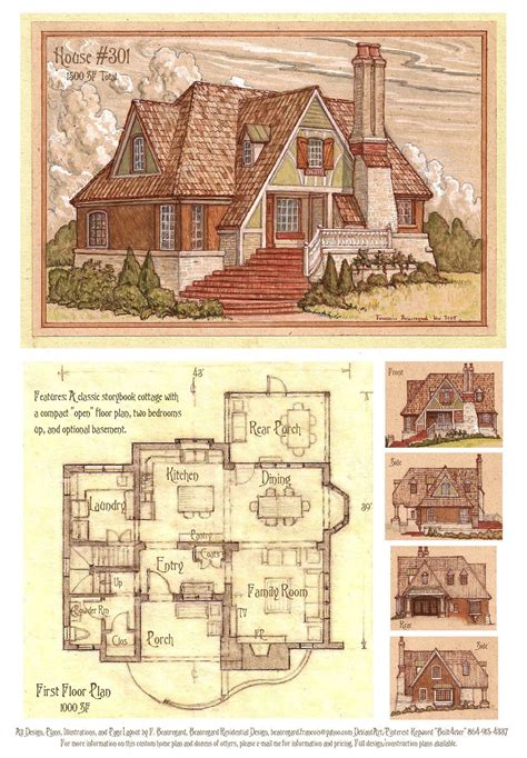 house  storybook cottage  builtever  deviantart storybook cottage cottage floor plans