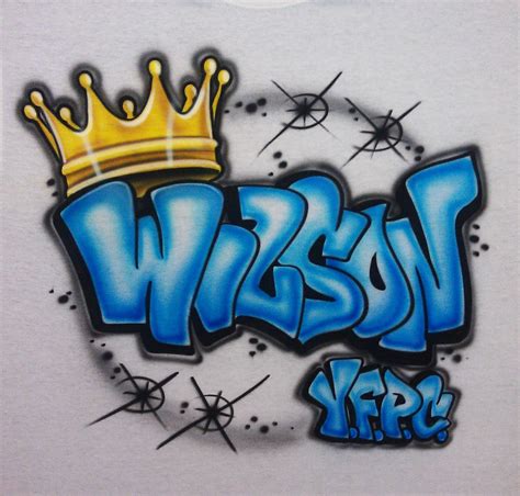airbrushed grafitti king crown  custom  shirt hooded