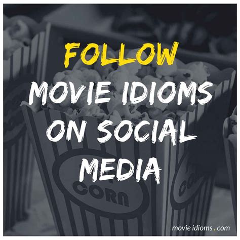 follow   social media  idioms daily updates  idioms