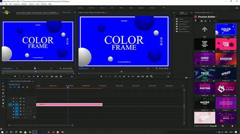 install posters   premiere pro tutorial youtube