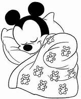 Coloring Pages Disney Mickey Para Mouse Dibujos Minnie Do Micky Sleeping Drawing Baby Colorear Sheets Og Sleep Lucian Yahoo Search sketch template