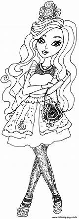 Ever After High Briar Coloring Pages Beauty Tastic Hat Printable Colouring Print Sheets Kids Raven Color Queen Apple Hatter sketch template