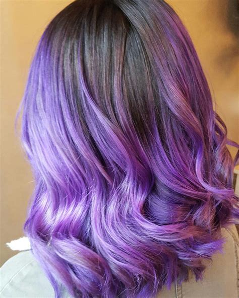 purple hair   dye hair  purple ladylife