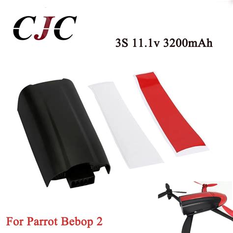 high capacity replacement battery  parrot bebop  drone mah  lipo upgrade battery