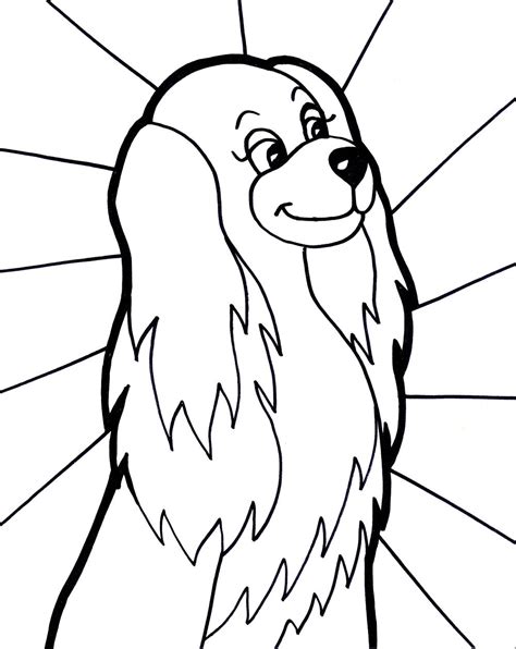 girl dog coloring page dog pinterest craft