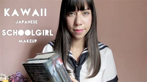 kawaii japanese schoolgirl makeup tutorial youtube