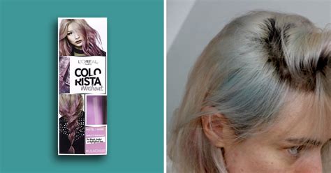 l oreal colorista wash out dye left my hair green for