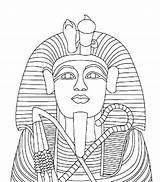 Coloring Egyptian Tut Drawing Sarcophagus King Tutankhamun Mummy Pages Egypt Pharaoh Coffin Drawings Color Kids Getdrawings Tutankhamen Ancient Gold Statue sketch template