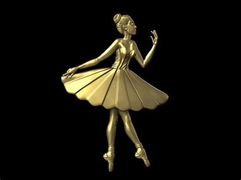 Ballerina Ballet Dancer 3d Model 3d Printable Cgtrader