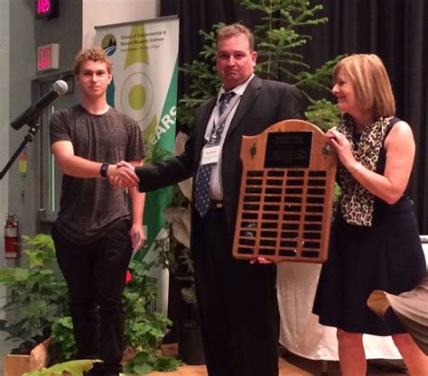 drilling student receives snider award  fleming college ground